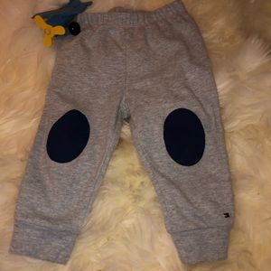 Tommy Hilfiger Grey Sweatpants with Knee patches